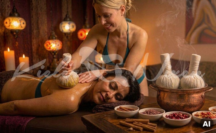 Kräuterstempelmassage