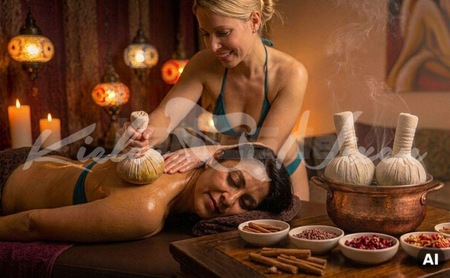 Kräuterstempelmassage